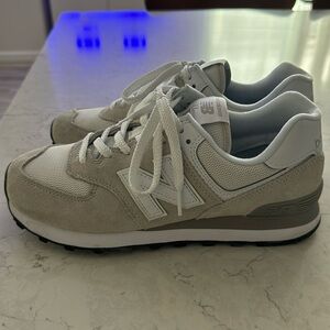 Womens New Balance 574 Athletic Shoe - Nimbus Cloud